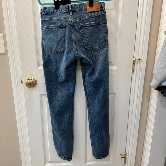 Faherty Brand Organic Cotton Slim Straight Denim Jeans - Mens 30x32 - NWT - Picture 5 of 7